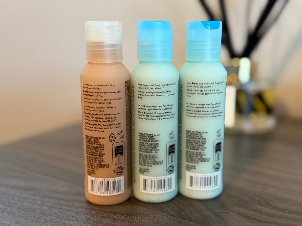 Fekkai Travel Hair Care Bundle Shampoo Conditioner 3 Pc